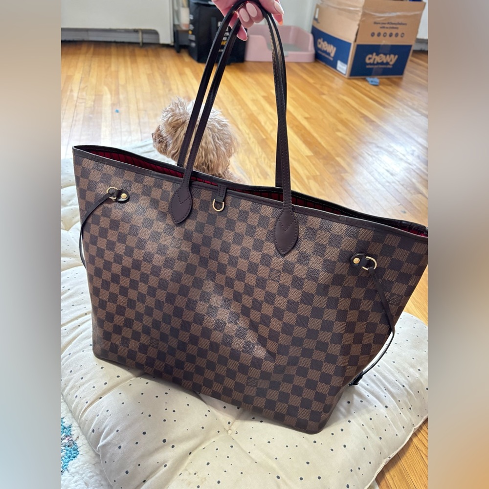Authentic Louis Vuitton Damier Ebenezer Neverfull Gm